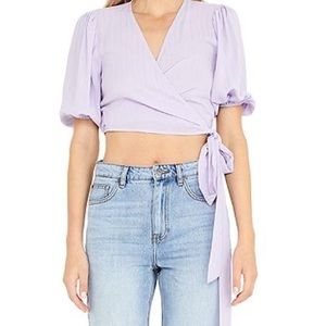 Bardot Isabella Wrap Top